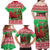 Wales Christmas Family Matching Off Shoulder Maxi Dress and Hawaiian Shirt Welsh Dragon Nadolig Llawen - Wonder Print Shop