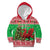 Wales Christmas Kid Hoodie Welsh Dragon Nadolig Llawen - Wonder Print Shop