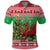 Wales Christmas Polo Shirt Welsh Dragon Nadolig Llawen - Wonder Print Shop