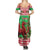 Wales Christmas Summer Maxi Dress Welsh Dragon Nadolig Llawen