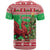 Wales Christmas T Shirt Welsh Dragon Nadolig Llawen