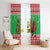 Wales Christmas Window Curtain Welsh Dragon Nadolig Llawen