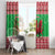 Wales Christmas Window Curtain Welsh Dragon Nadolig Llawen