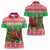 Wales Christmas Women Polo Shirt Welsh Dragon Nadolig Llawen