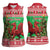 Wales Christmas Women Sleeveless Polo Shirt Welsh Dragon Nadolig Llawen