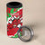 Personalised Wales 4 in 1 Can Cooler Tumbler Welsh Dragon - Wonder Print Shop