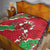 Personalised Wales Quilt Welsh Dragon - Wonder Print Shop