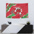 Personalised Wales Tapestry Welsh Dragon