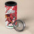 Custom Wales Rugby 4 in 1 Can Cooler Tumbler Welsh Dragon Mascot - Wonder Print Shop