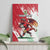 Wales Rugby Custom Canvas Wall Art Welsh Dragon Mascot - Wonder Print Shop