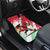 Wales Rugby Custom Car Mats Welsh Dragon Mascot - Wonder Print Shop