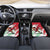 Wales Rugby Custom Car Mats Welsh Dragon Mascot - Wonder Print Shop