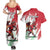 Wales Rugby Custom Couples Matching Summer Maxi Dress and Hawaiian Shirt Welsh Dragon Mascot - Wonder Print Shop