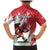 Wales Rugby Custom Family Matching Mermaid Dress and Hawaiian Shirt Welsh Dragon Mascot - Wonder Print Shop