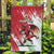 Wales Rugby Custom Garden Flag Welsh Dragon Mascot - Wonder Print Shop