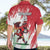 Wales Rugby Custom Hawaiian Shirt Welsh Dragon Mascot - Wonder Print Shop