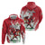 Wales Rugby Custom Hoodie Welsh Dragon Mascot - Wonder Print Shop