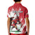 Wales Rugby Custom Kid Polo Shirt Welsh Dragon Mascot - Wonder Print Shop