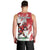 Wales Rugby Custom Men Tank Top Welsh Dragon Mascot - Wonder Print Shop