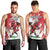 Wales Rugby Custom Men Tank Top Welsh Dragon Mascot - Wonder Print Shop