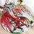 Wales Rugby Custom Round Carpet Welsh Dragon Mascot