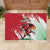 Wales Rugby Custom Rubber Doormat Welsh Dragon Mascot