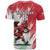 Wales Rugby Custom T Shirt Welsh Dragon Mascot