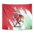 Wales Rugby Custom Tapestry Welsh Dragon Mascot