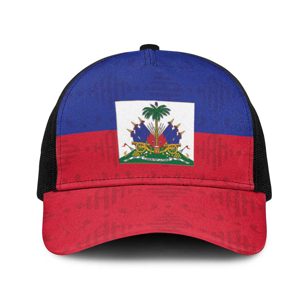 Haiti Football Baseball Net Cap Les Grenadiers 2026 - Back to the World Cup - Wonder Print Shop