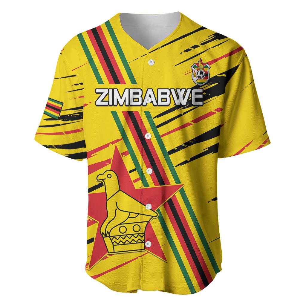 Custom Zimbabwe Football Baseball Jersey Go Warriors