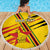 Custom Zimbabwe Football Beach Blanket Go Warriors