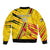 Custom Zimbabwe Football Bomber Jacket Go Warriors