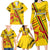 Custom Zimbabwe Football Family Matching Long Sleeve Bodycon Dress and Hawaiian Shirt Go Warriors