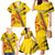 Custom Zimbabwe Football Family Matching Mermaid Dress and Hawaiian Shirt Go Warriors