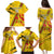 Custom Zimbabwe Football Family Matching Puletasi and Hawaiian Shirt Go Warriors