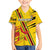 Custom Zimbabwe Football Family Matching Short Sleeve Bodycon Dress and Hawaiian Shirt Go Warriors