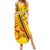 Custom Zimbabwe Football Family Matching Summer Maxi Dress and Hawaiian Shirt Go Warriors