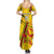 Custom Zimbabwe Football Family Matching Summer Maxi Dress and Hawaiian Shirt Go Warriors