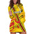 Custom Zimbabwe Football Hoodie Dress Go Warriors