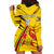 Custom Zimbabwe Football Hoodie Dress Go Warriors