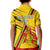 Custom Zimbabwe Football Kid Polo Shirt Go Warriors