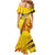 Custom Zimbabwe Football Mermaid Dress Go Warriors