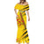 Custom Zimbabwe Football Mermaid Dress Go Warriors