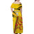 Custom Zimbabwe Football Off Shoulder Maxi Dress Go Warriors