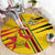 Custom Zimbabwe Football Round Carpet Go Warriors