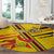 Custom Zimbabwe Football Round Carpet Go Warriors