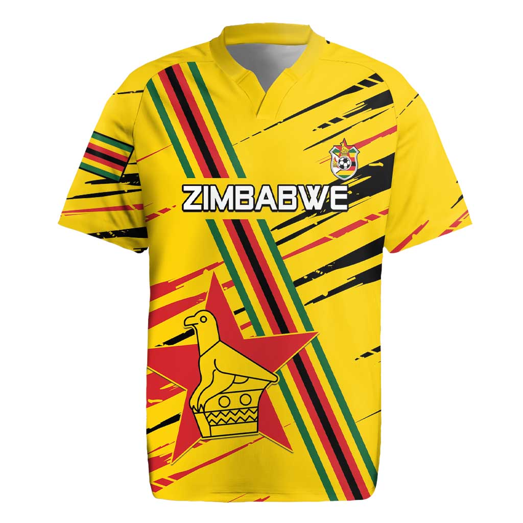 Custom Zimbabwe Football Rugby Jersey Go Warriors