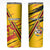 Custom Zimbabwe Football Skinny Tumbler Go Warriors