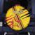 Custom Zimbabwe Football Spare Tire Cover Go Warriors