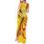 Custom Zimbabwe Football Tank Maxi Dress Go Warriors